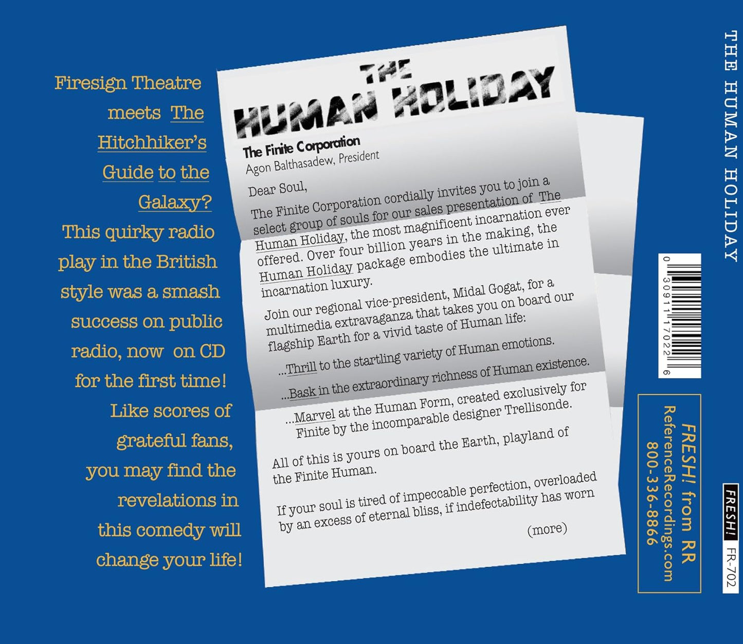 Sleight Of Mind - The Human Holiday