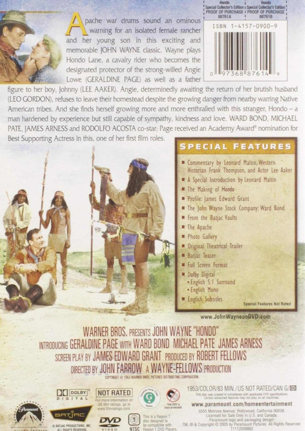 HONDO:SPECIAL COLLECTOR'S EDITION