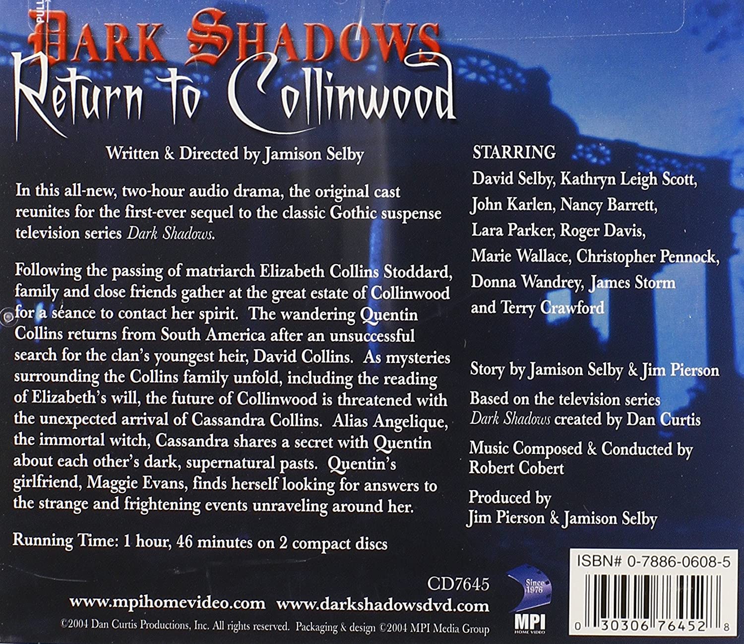 Dark Shadows: Return to Collinwood