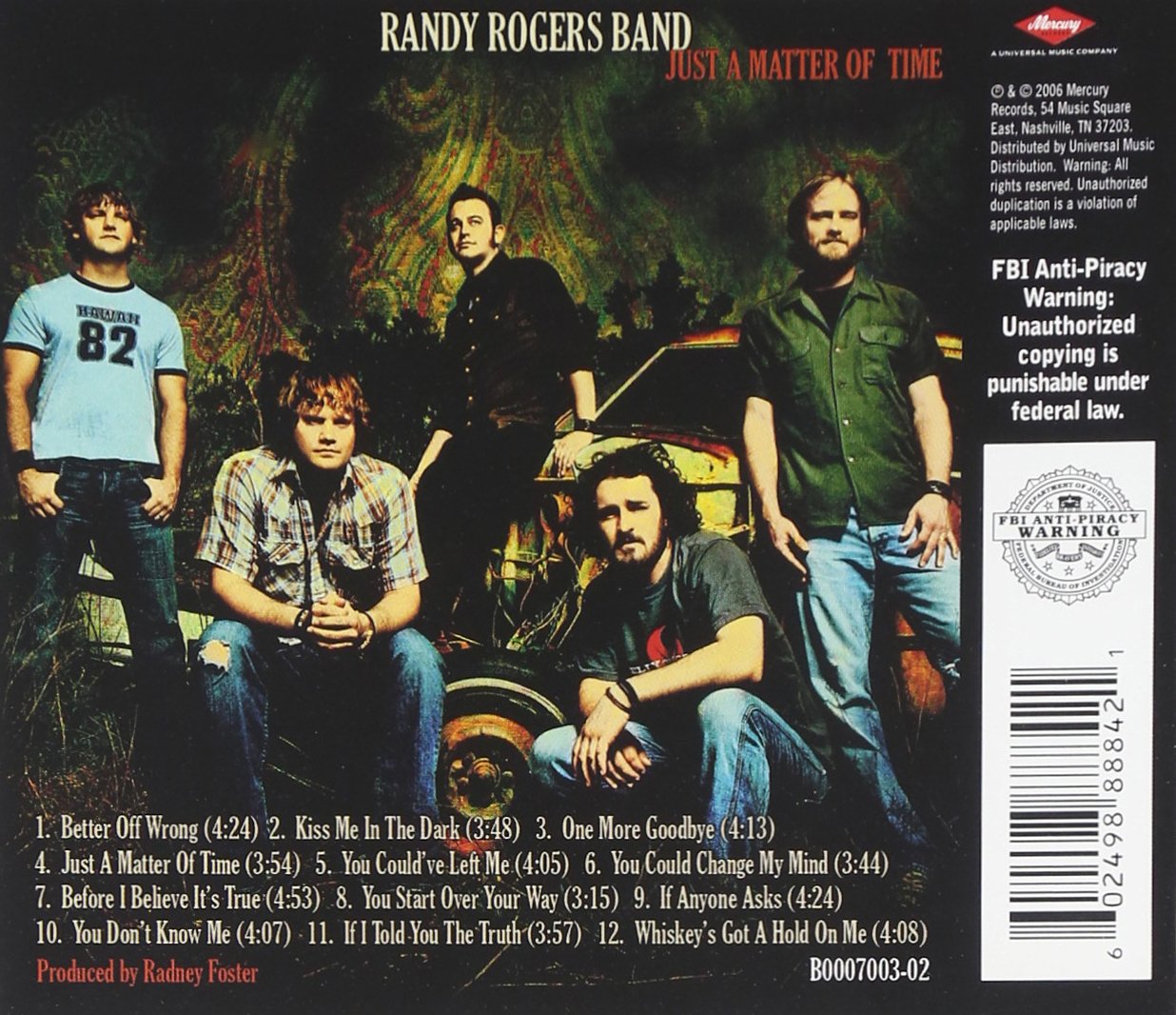Randy Rogers-Just A Matter Of Time