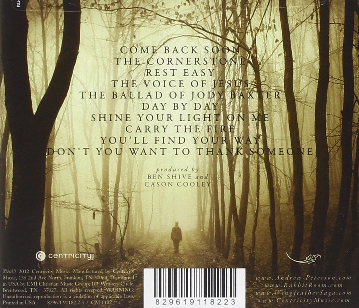 Andrew Peterson-Light For The Lost Boy
