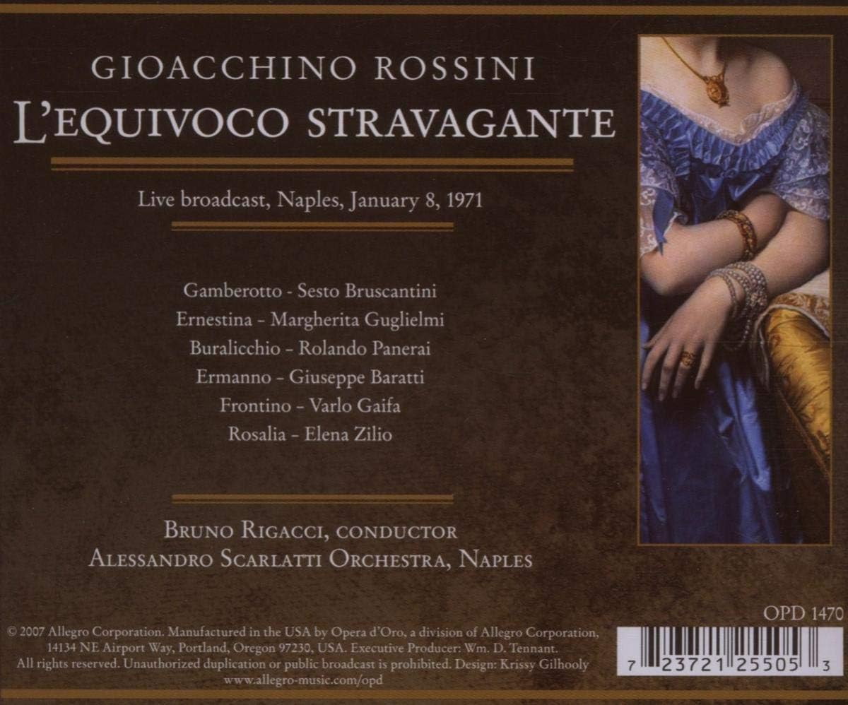 L'Equivoco Stravagante (Naples '71)