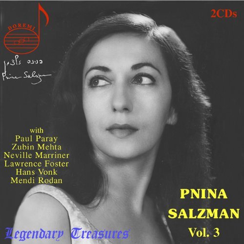Pnina Salzman Vol. 3 (Paray, Rodan, Mehta, Marriner)