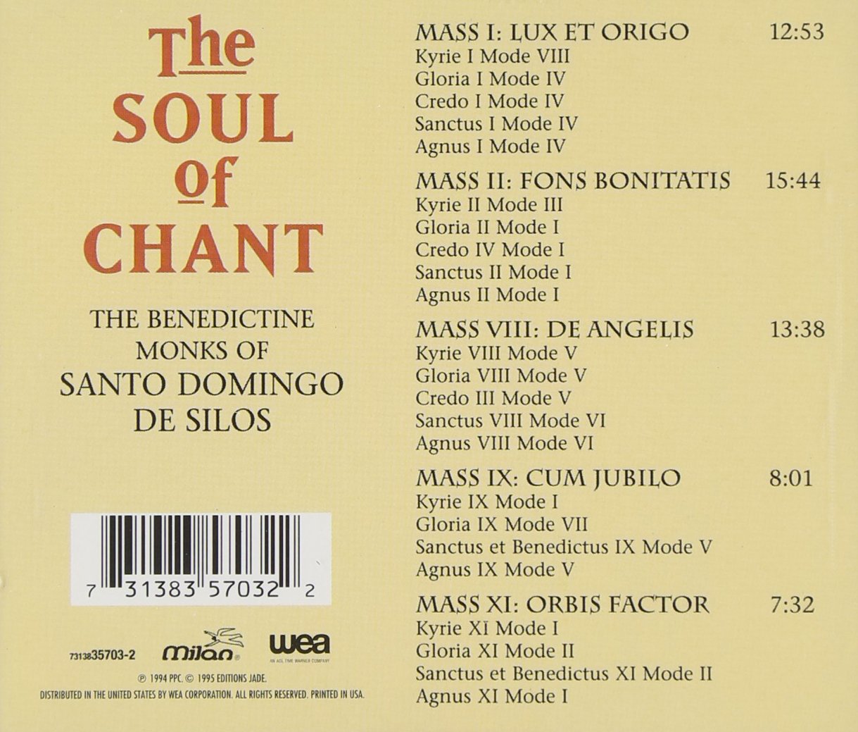 Soul Of Chant-V/A