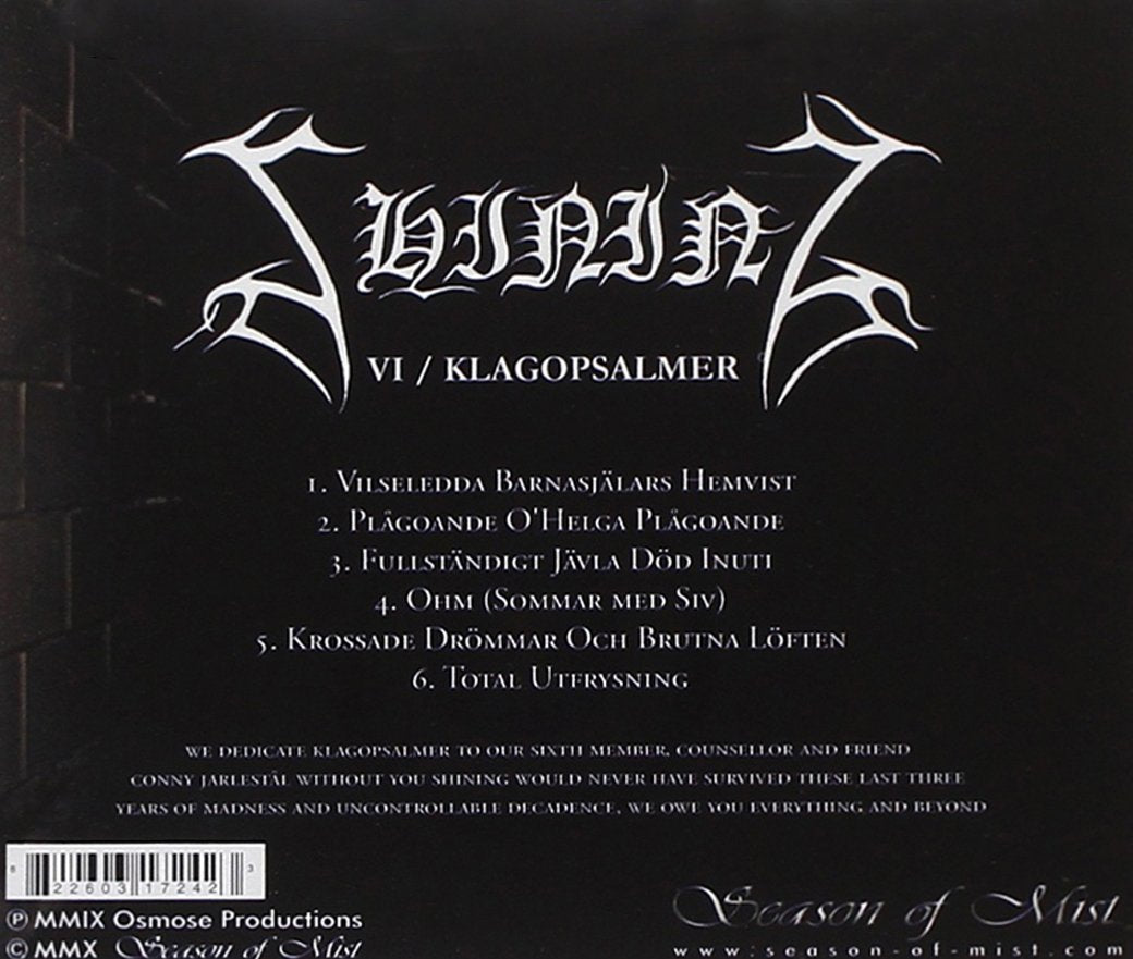 VI / Klagopsalmer
