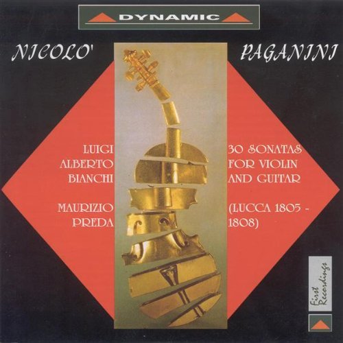 Nicolo Paganini: 30 Sonatas for Violin and Guitar