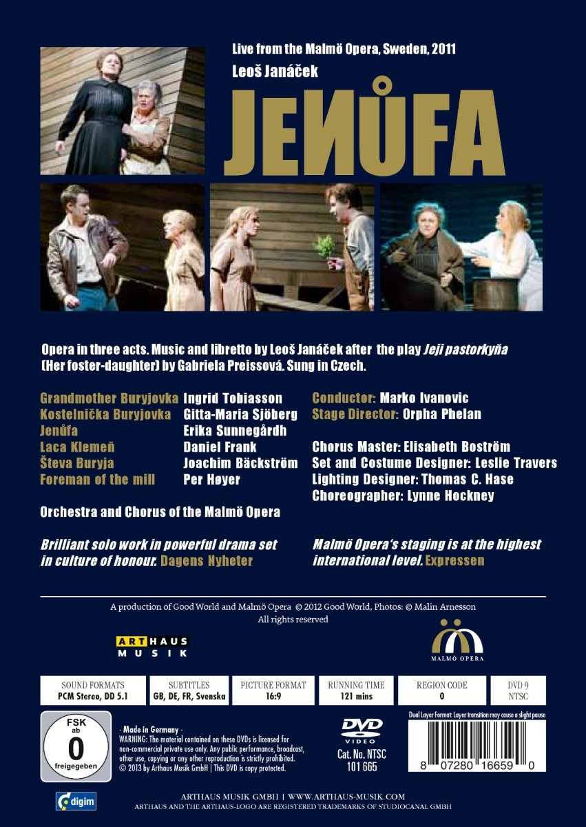 Janacek: Jenufa (Live from Malmö Opera
