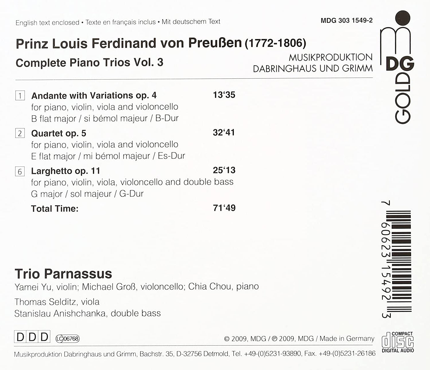 Trio Parnassus