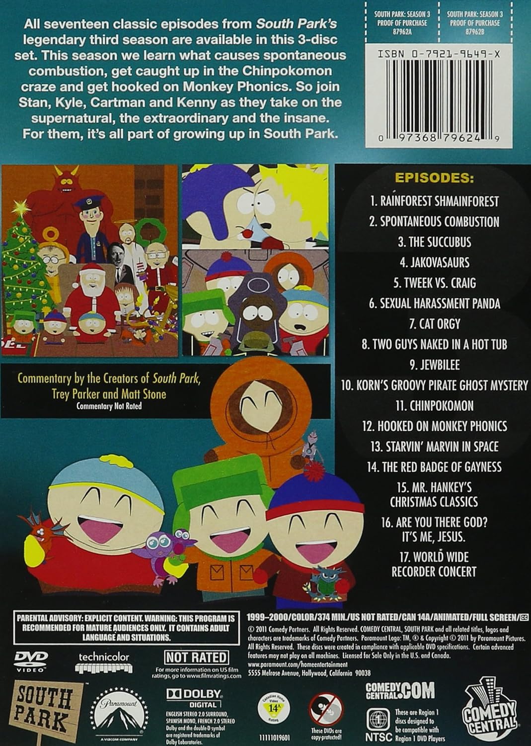 South Park: Season 3