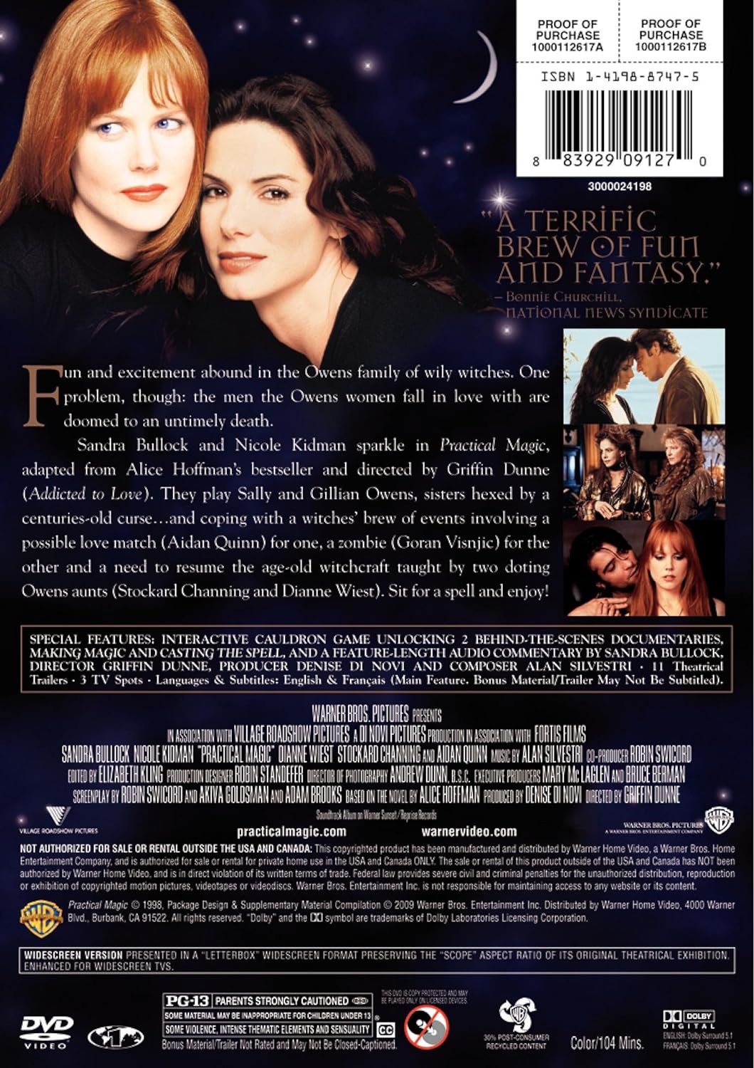 Practical Magic / (Ws Ac3 Dol Ecoa Rpkg)