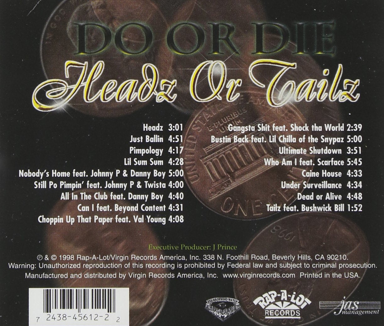 Do Or Die-Headz Or Tailz