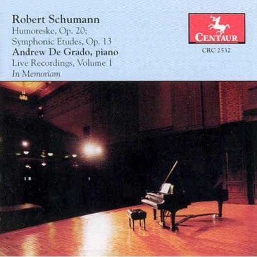 Live Recordings 1 In Memoriam of Andrew de Grado