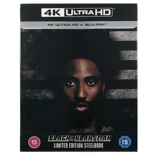 Blackkklansman Limited Edition Steelbook 4K Ultra Hd + Blu-Ray