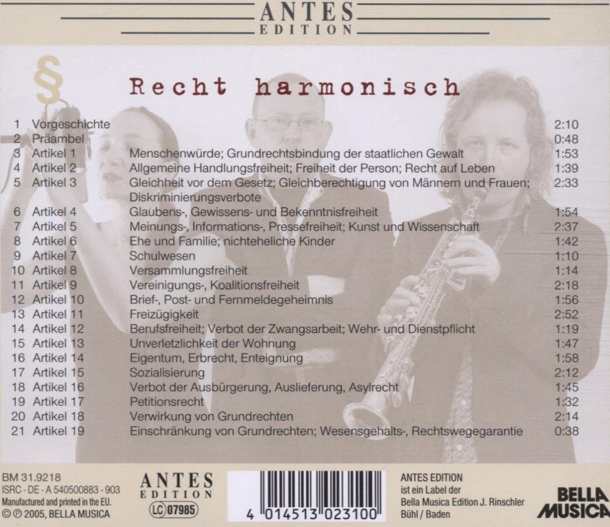 Recht Harmonisch