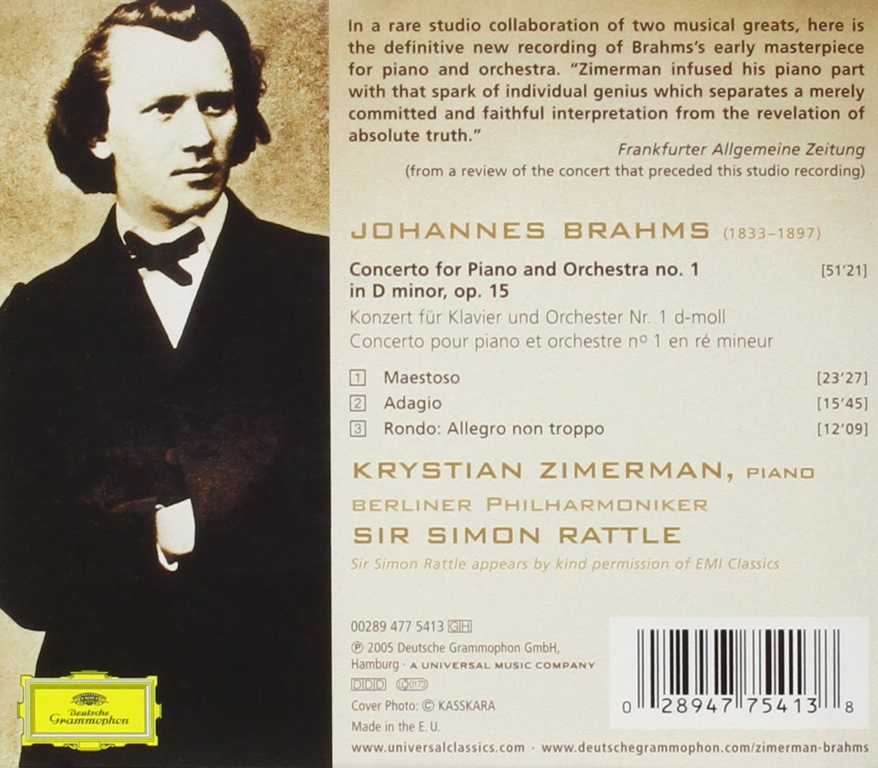 Brahms: Piano Concerto No. 1