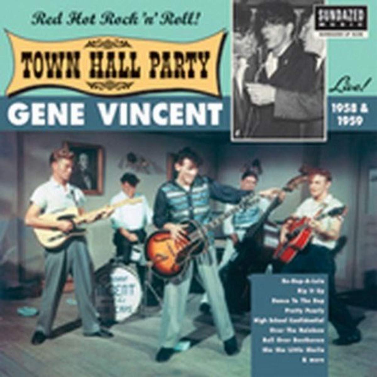 Gene Vincent Live At Town Hall Party 1958 & 1959