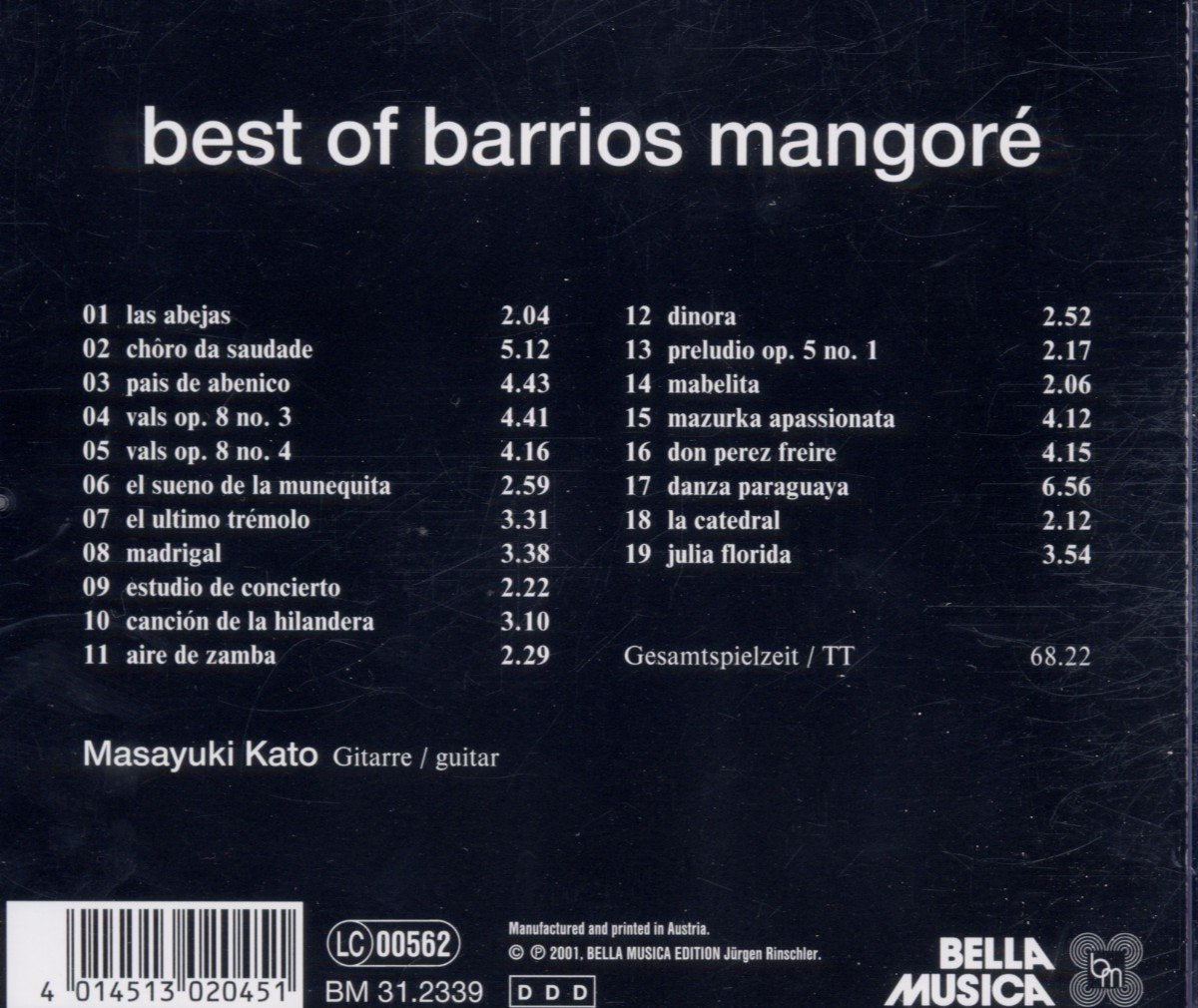 Best of Barrios Mangore