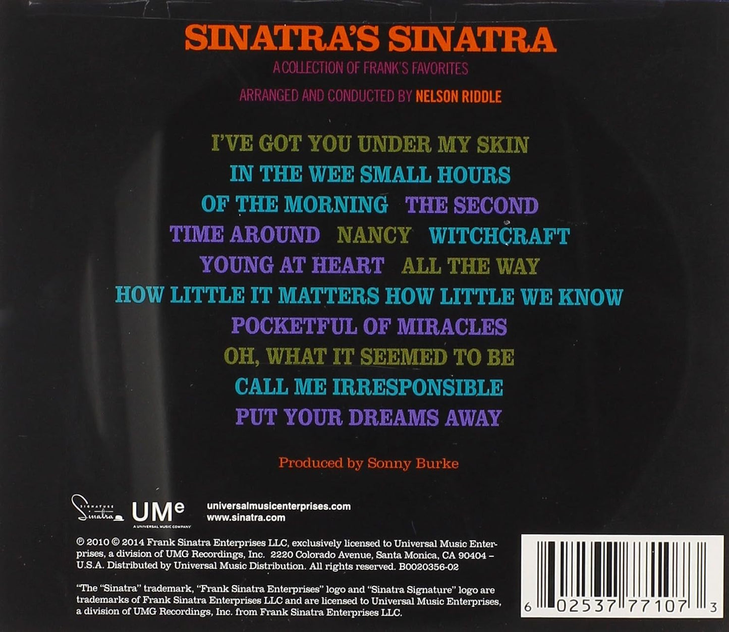 Sinatra's Sinatra
