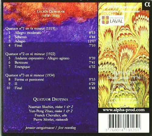 String Quartets 1 - 3
