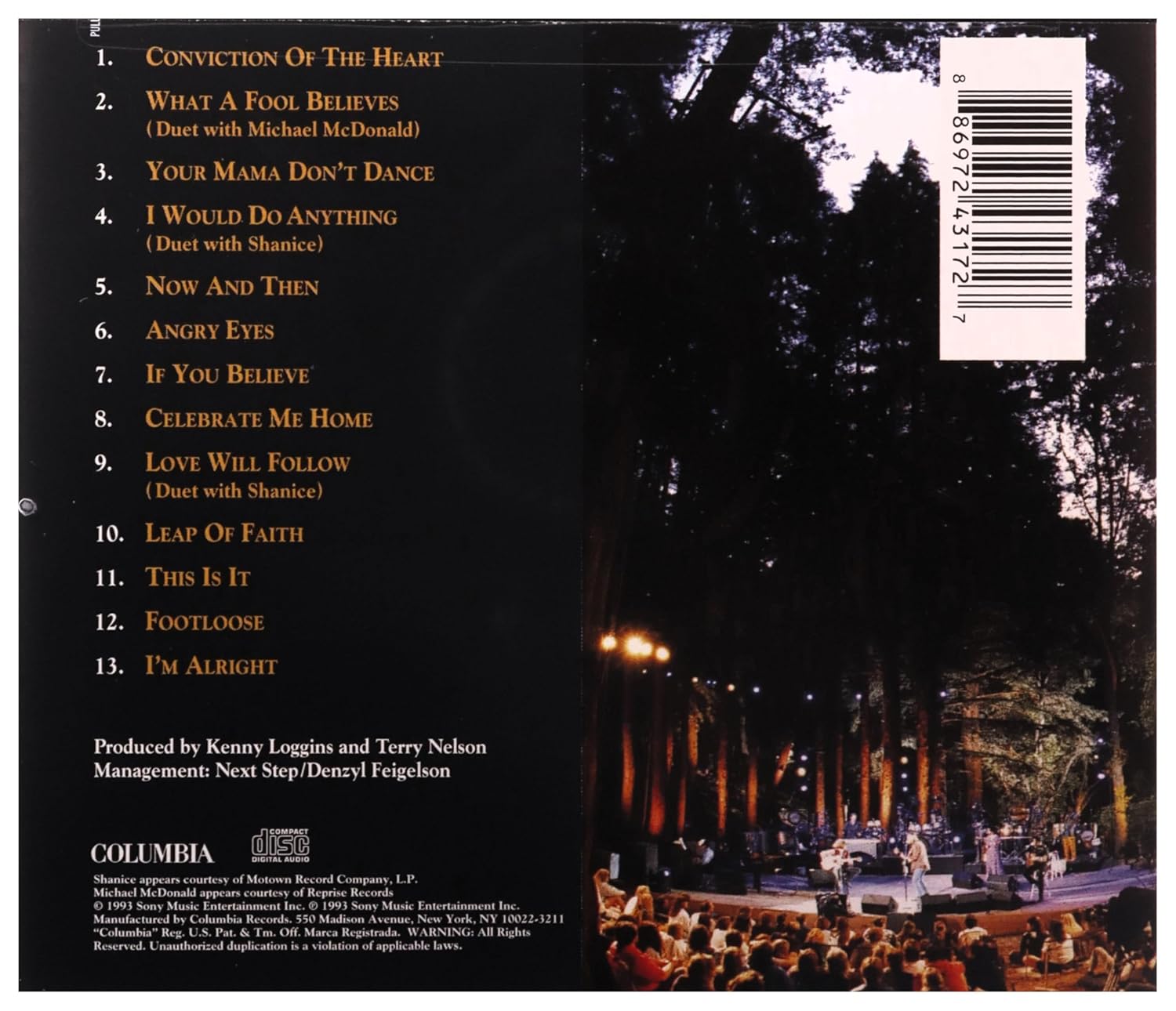 Outside from the Redwoods
