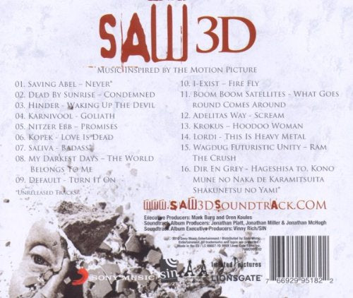 VARIOUS ARTISTS-SAW 3D