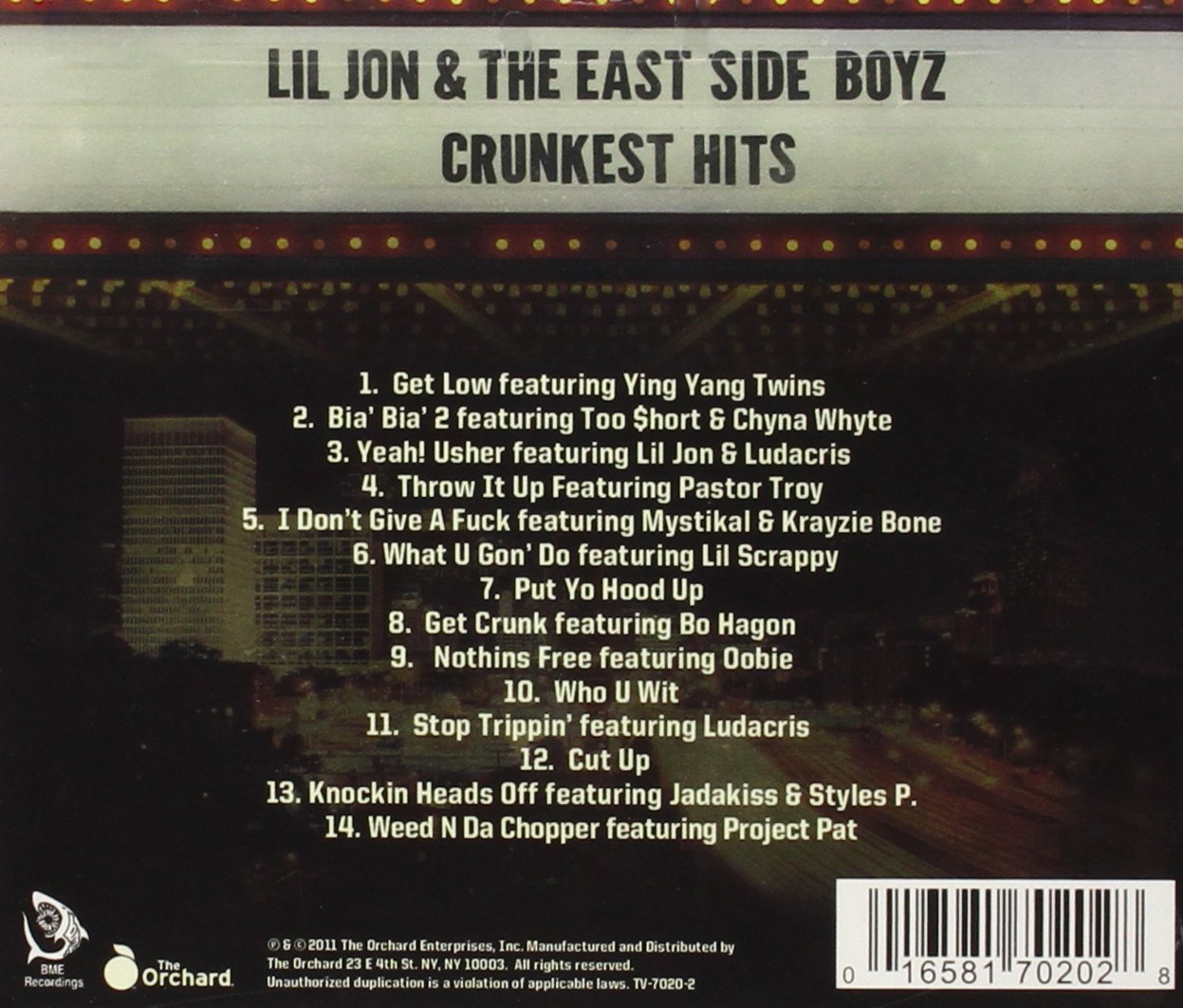 Crunkest Hits Explicit Lyrics