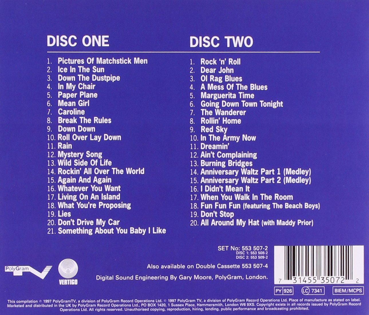 Whatever You Want: The Very Best of Status Quo