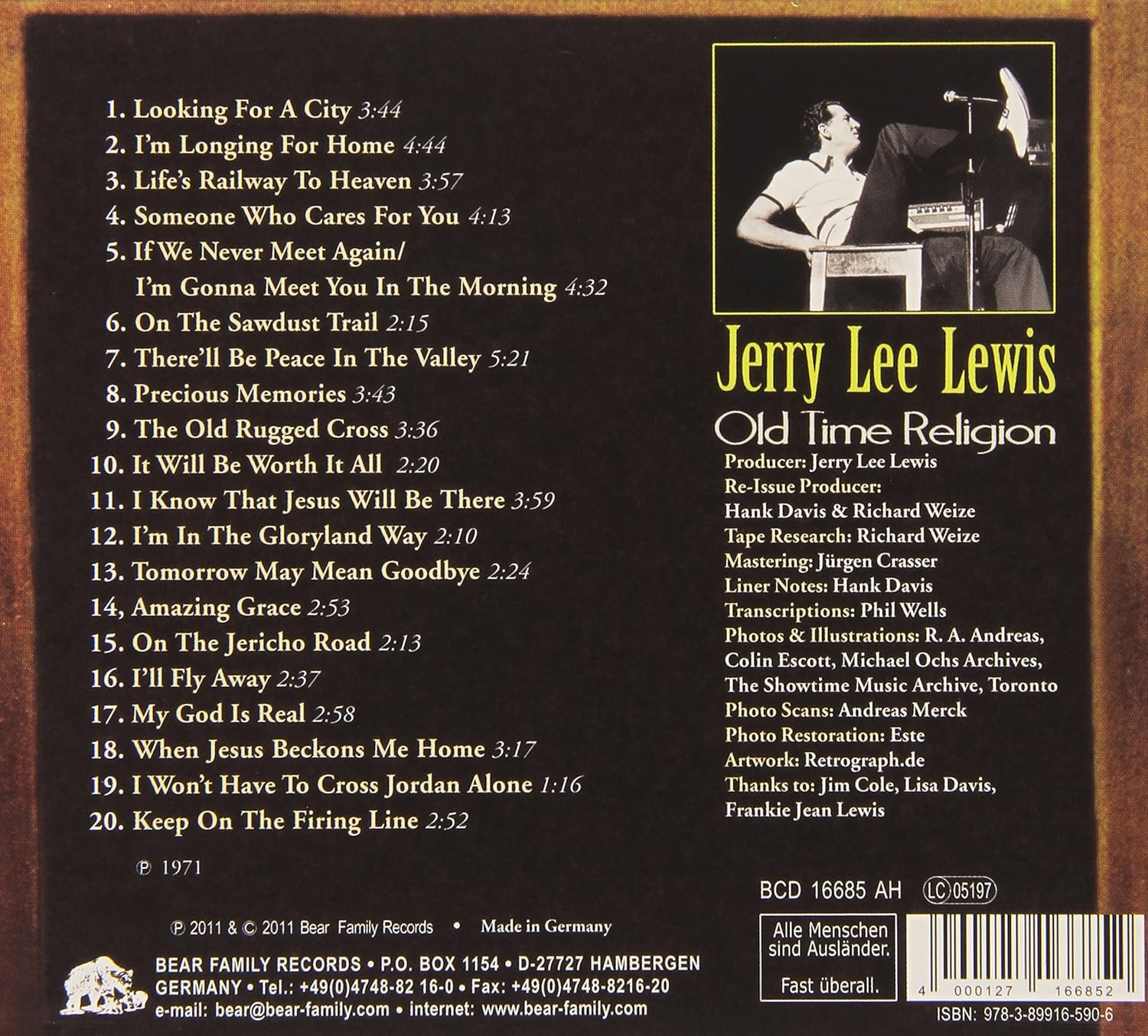 Old Time Religion-Rare Recordings of Jerry Lee Lew
