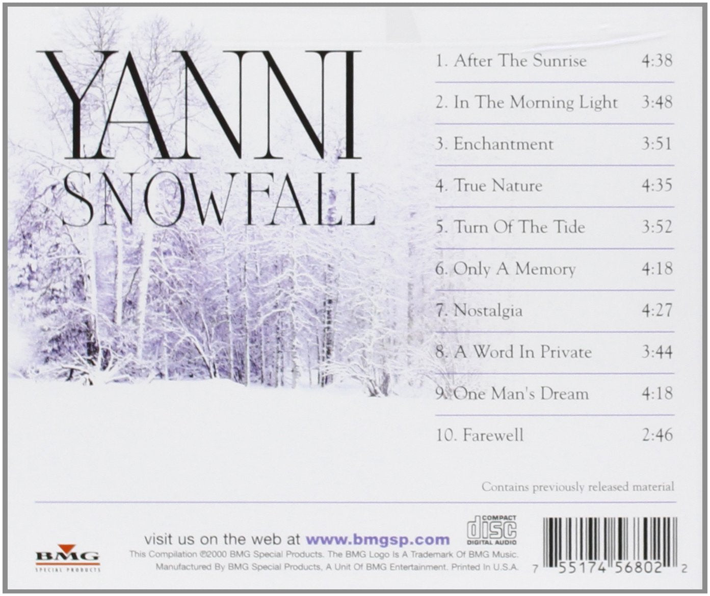 Yanni-Snowfall