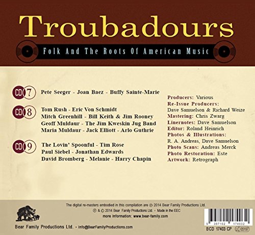 Troubadours - Folk And The Roots Of American Music Part 3