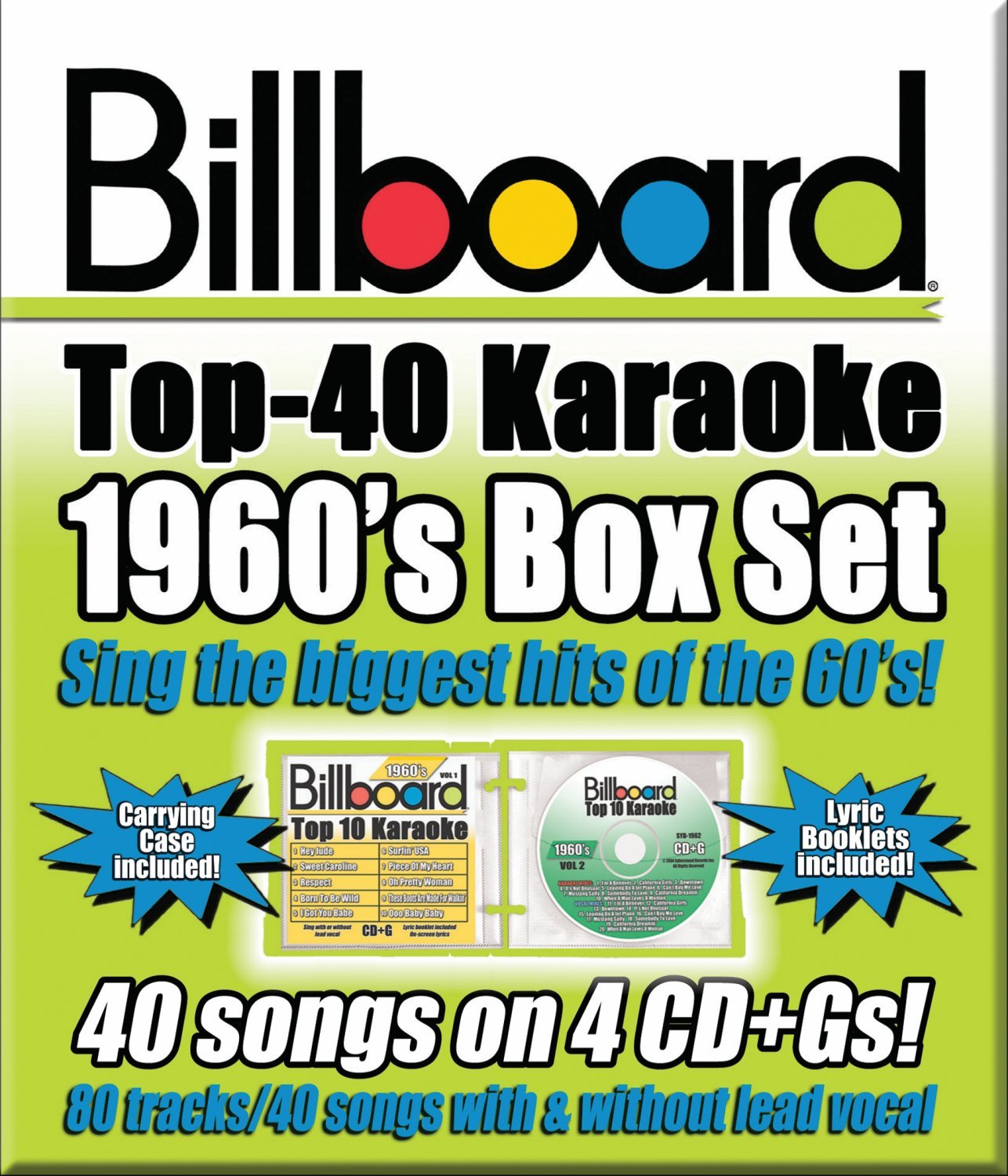 Billboard Top 40 Karaoke: 1960's Box Set