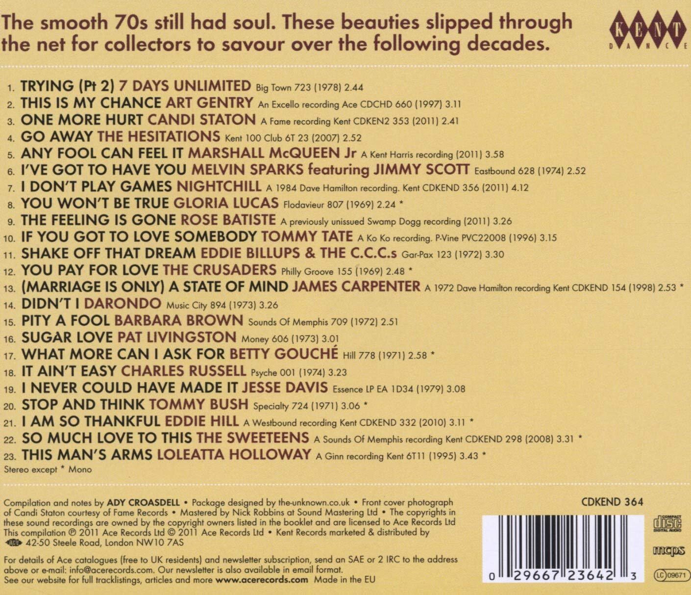 Masterpieces of Modern Soul Volume 3