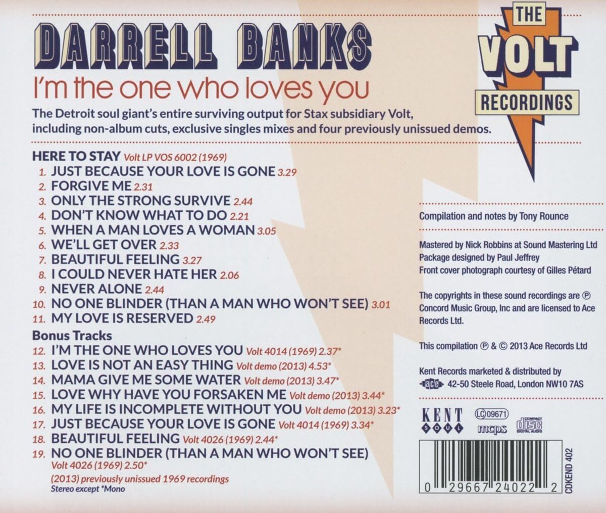 I'm the One Who Loves You: The Volt Recordings
