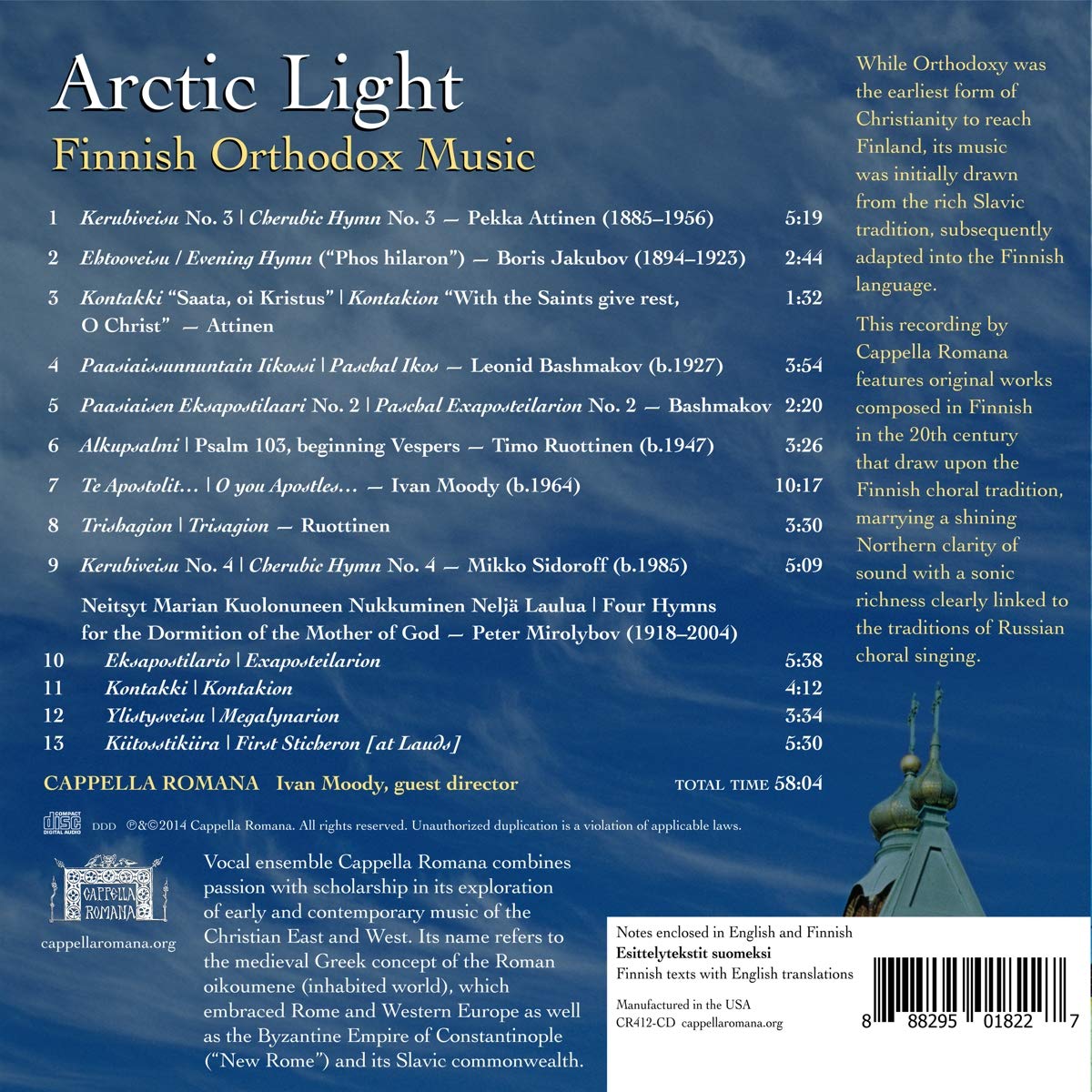 Arctic Light: Finnish Orthodox