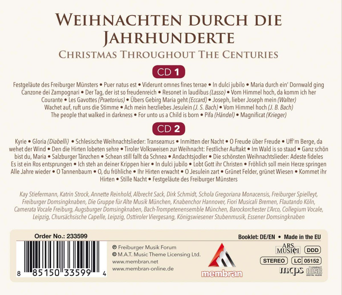 Christmas Through the Centuries