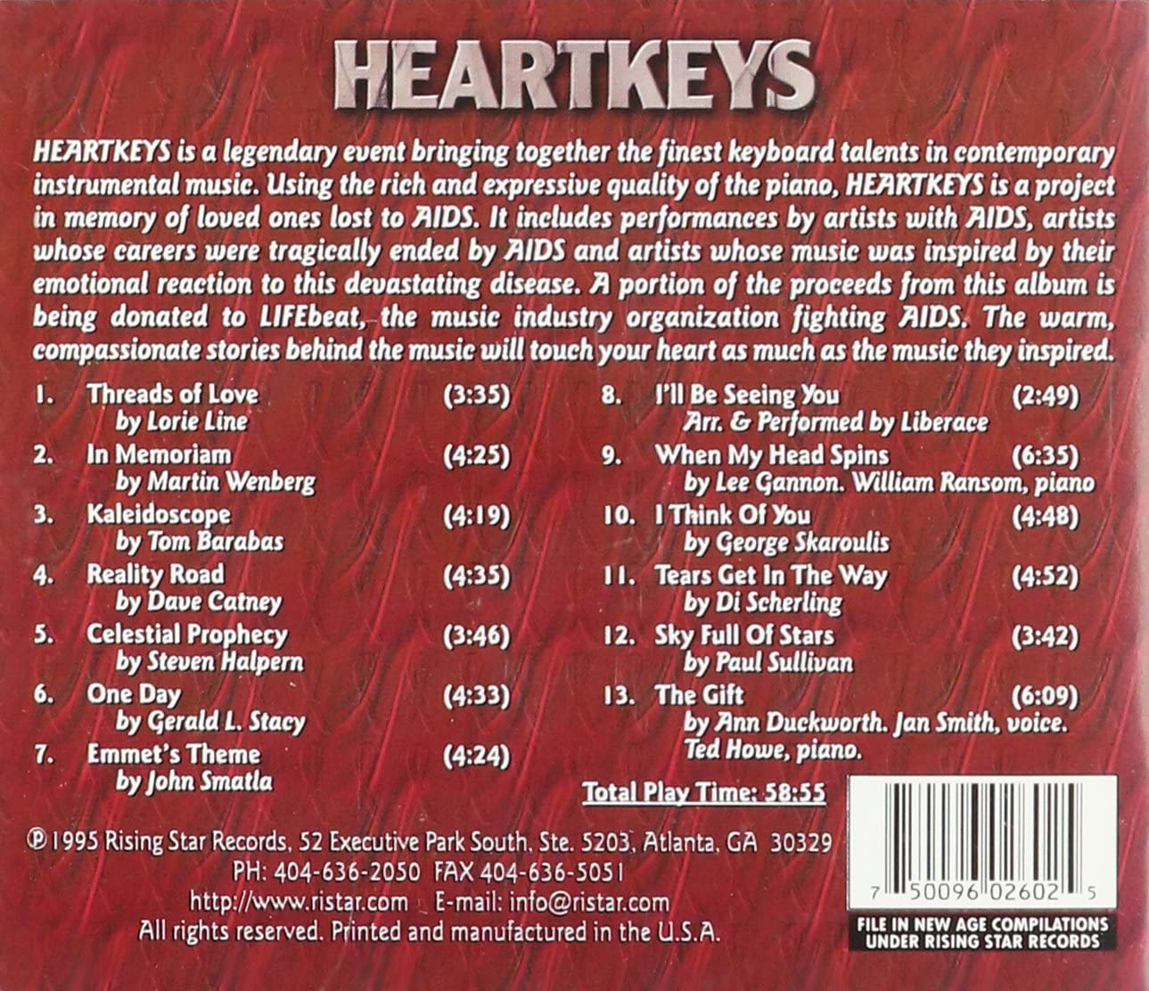 Heartkeys-Aids Memorial Album
