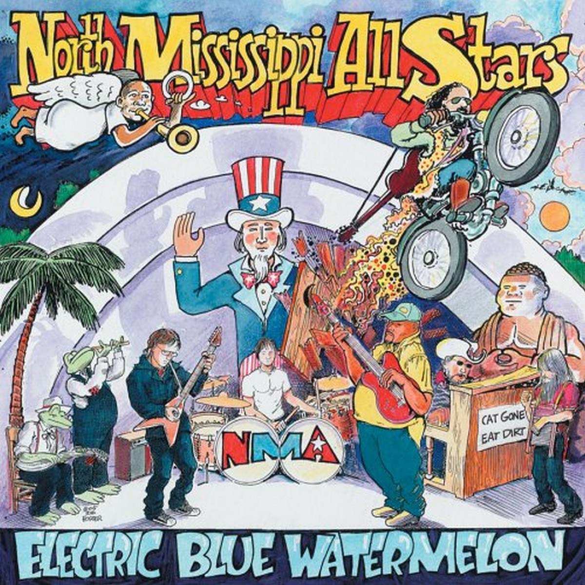 Electric Blue Watermelon-North Mississippi Allstars
