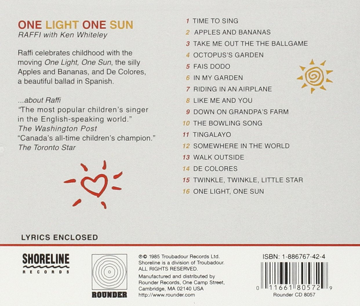 One Light, One Sun