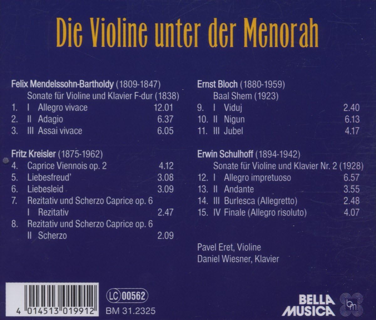 Violine Unter Der Menorah