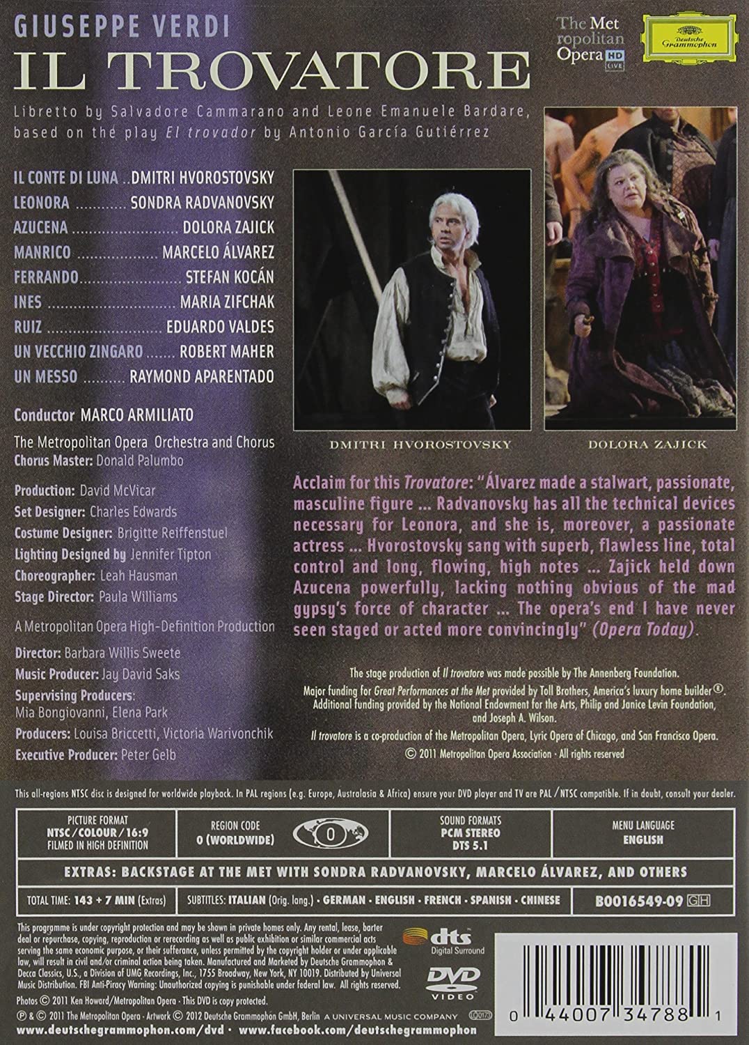 Alvarez/Radvanovsky-Verdi-II Trovatore