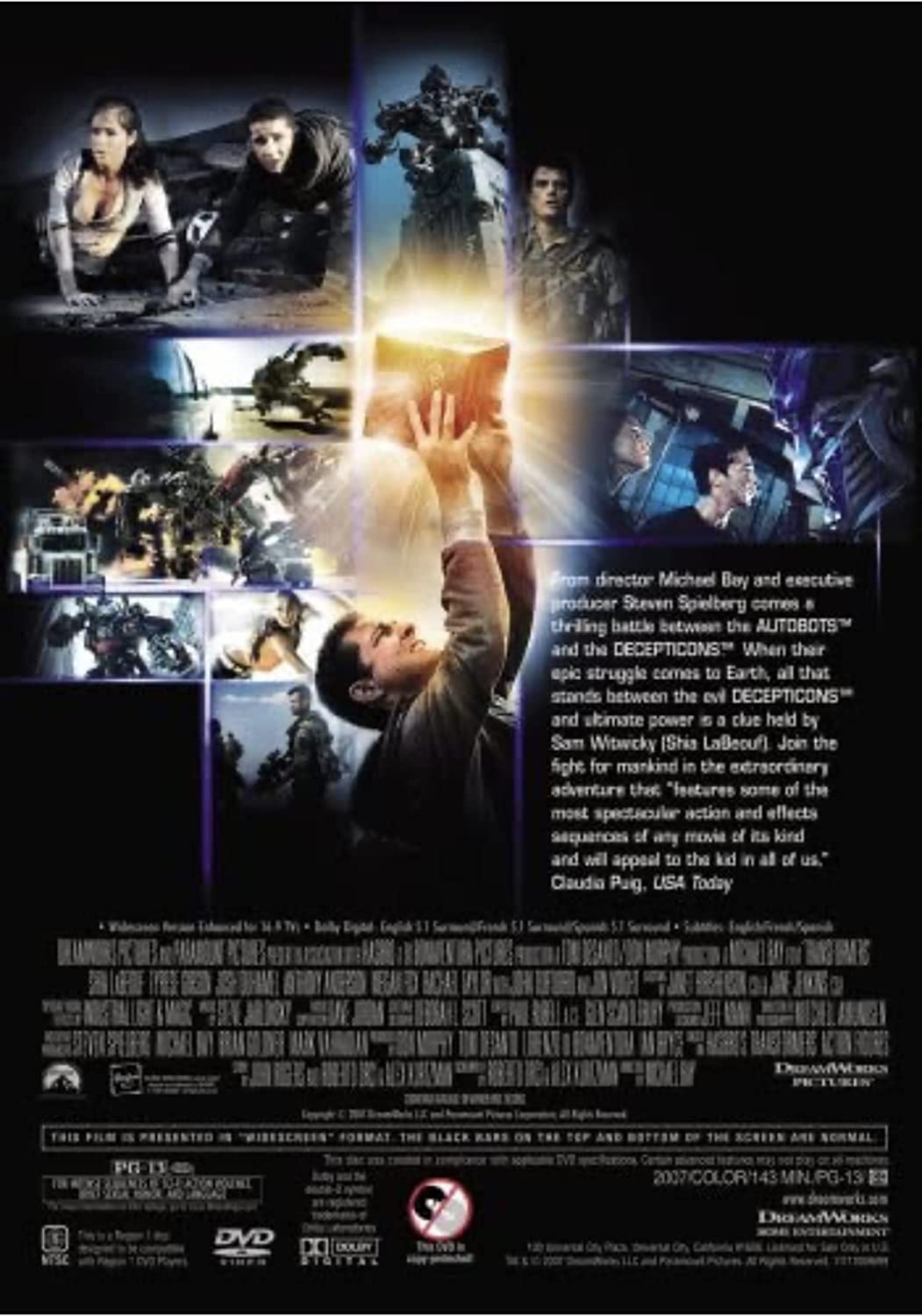 TRANSFORMERS (2007) (DVD MOVIE)