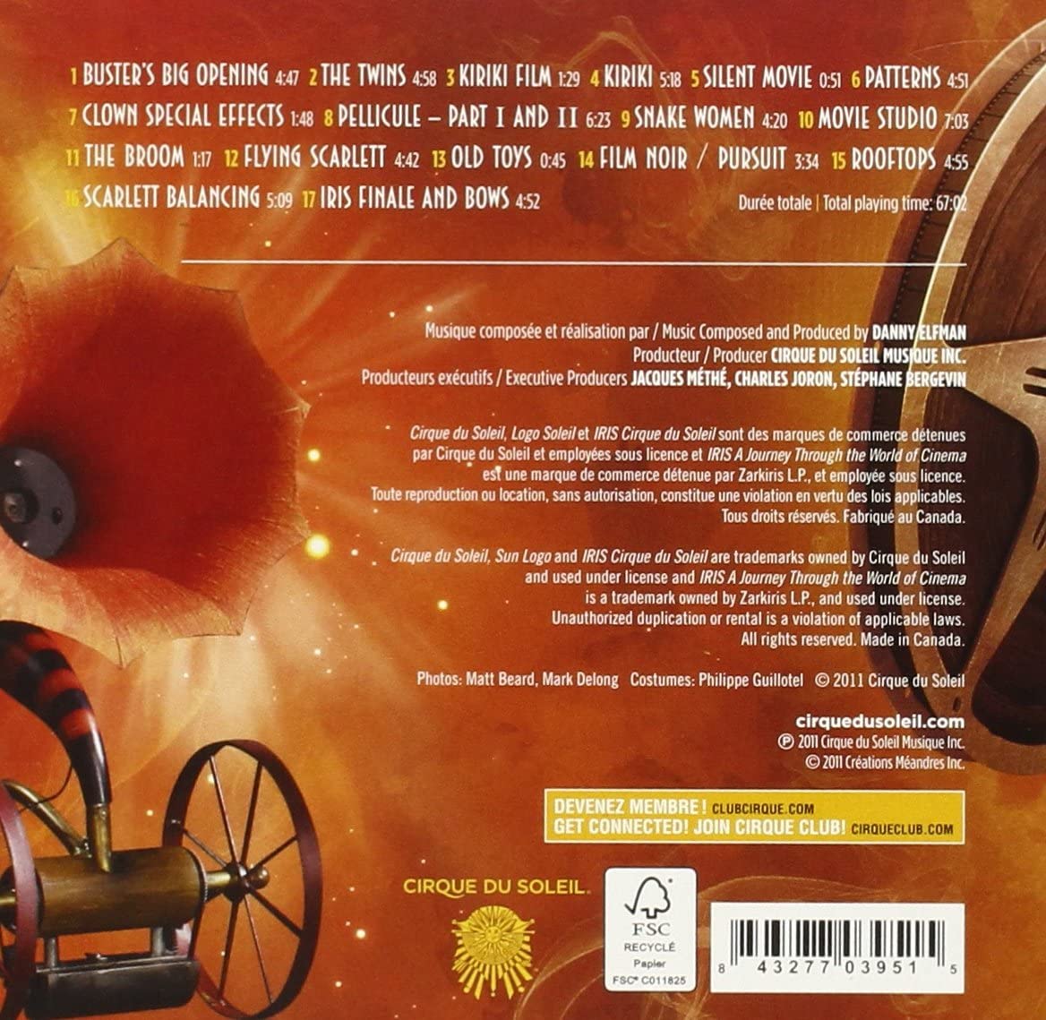 Iris - Soundtrack.