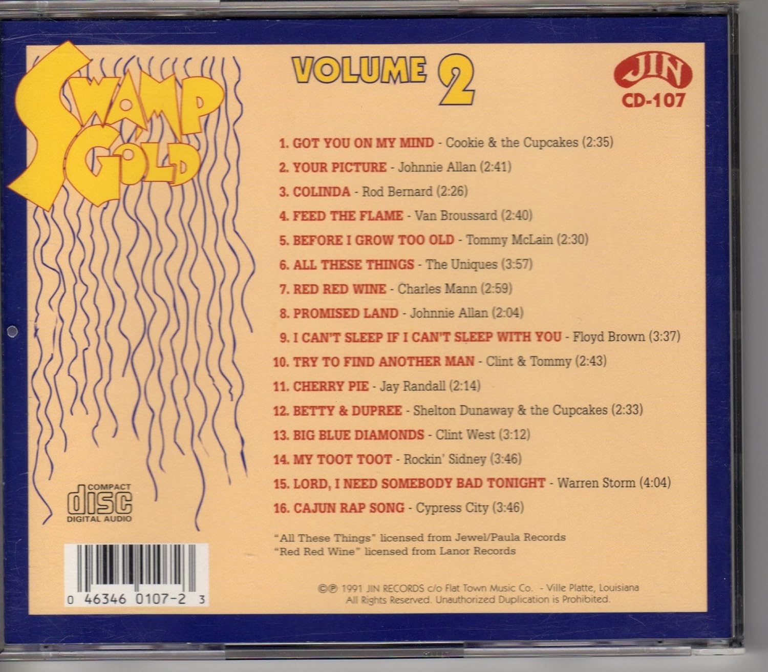 SWAMP GOLD 2 / VARIOUS