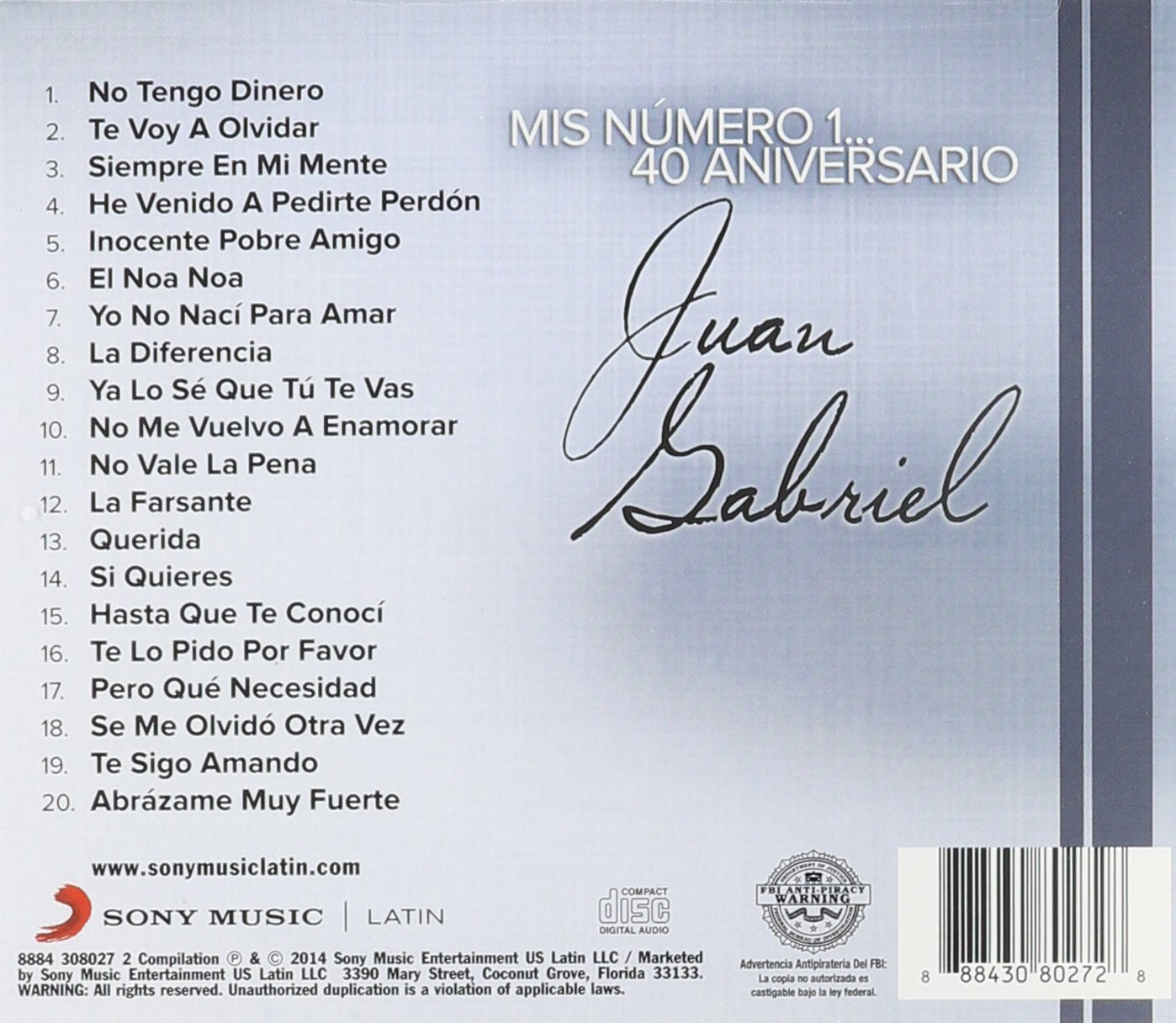 Mis Numero 1: 40 Aniversario