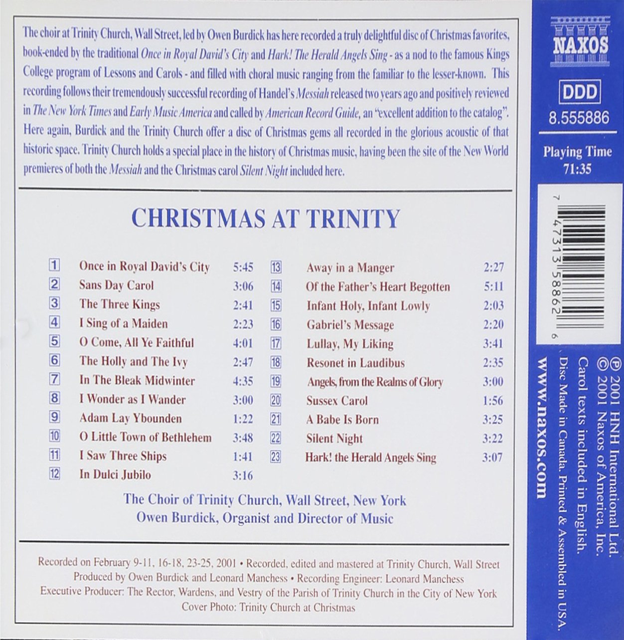 Christmas at Trinity
