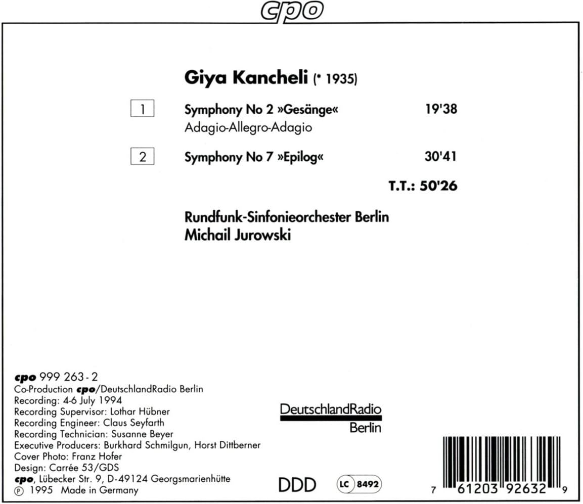 Symphonies Nos 2 and 7 (Jurowski, Rundfunk Sinfonie Berlin)