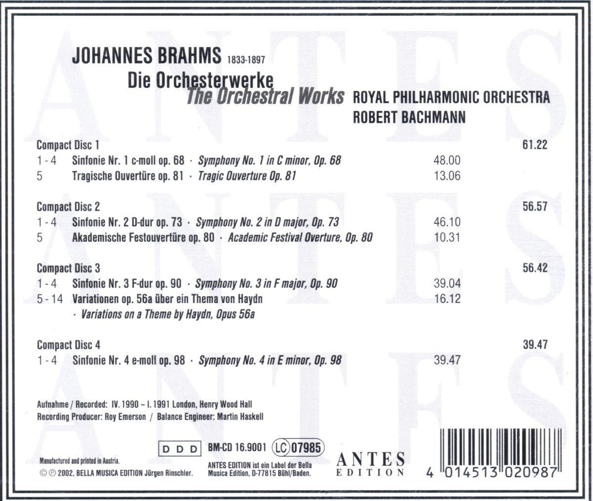 Orchestral Works