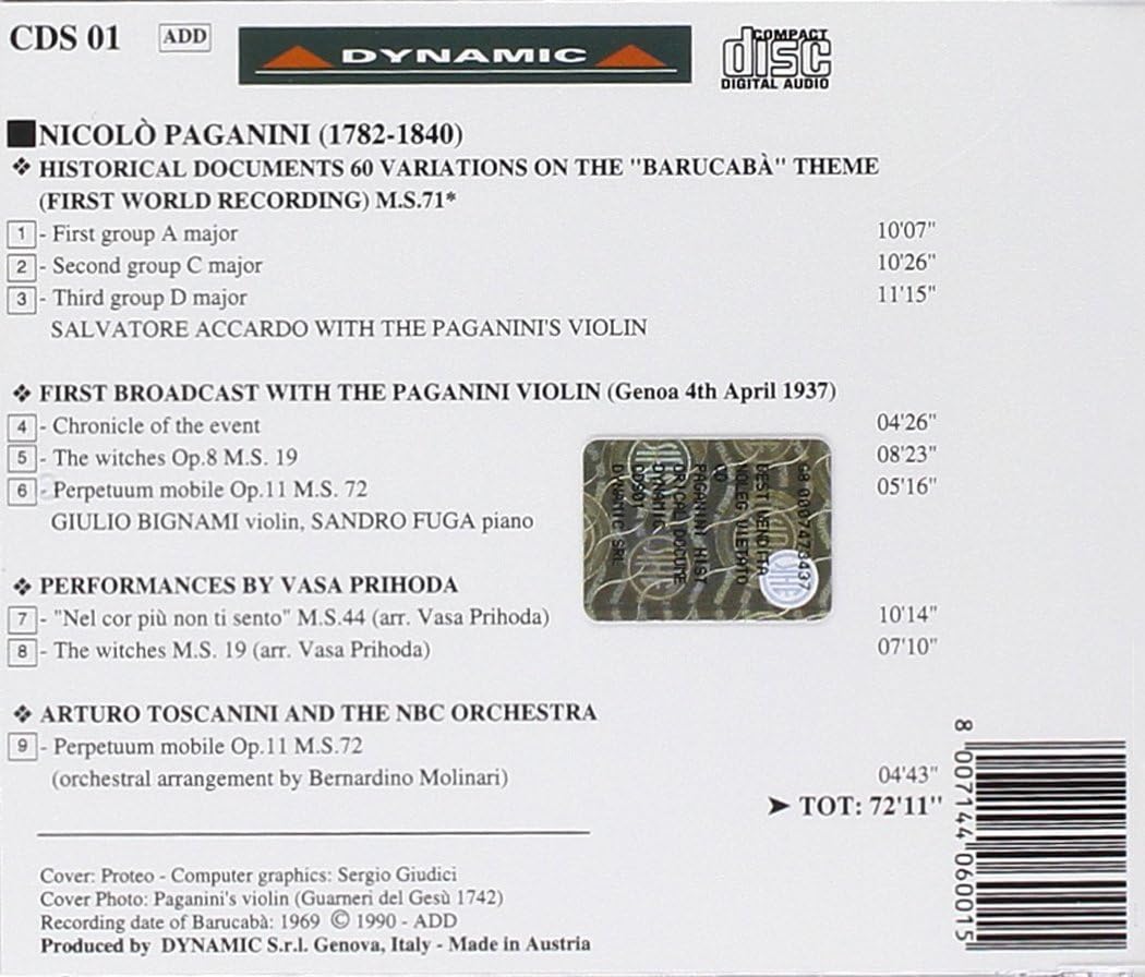 Various Works (Fuga, Nbc Orchestra, Toscanini)