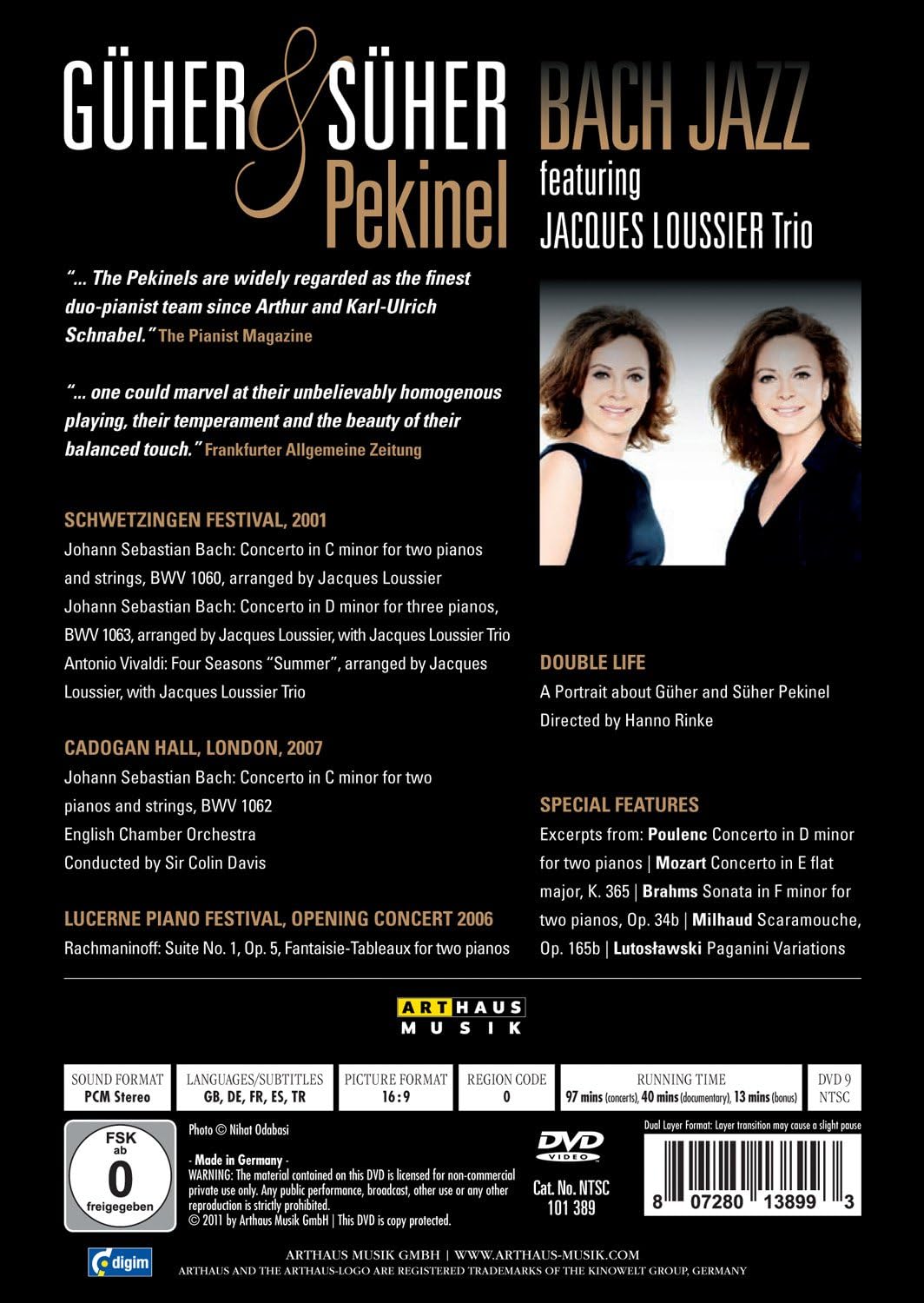 Guher & Suher Pekinel: Bach & Jazz