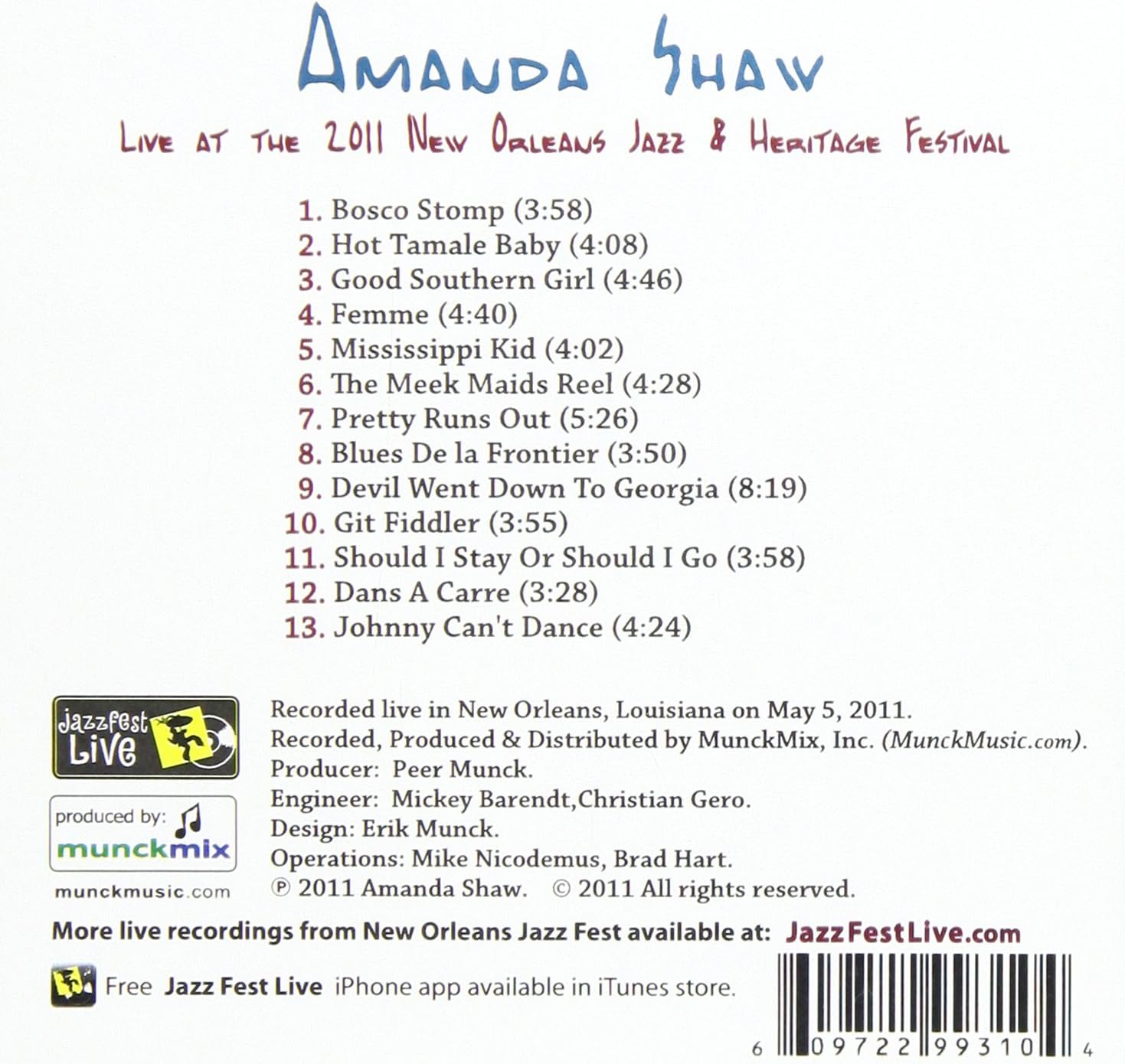 Live At Jazz Fest 2011